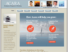 Tablet Screenshot of acaramedspas.com